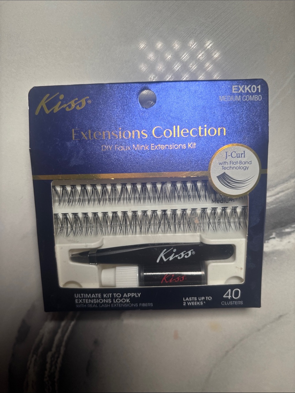 Kiss Extensions Collection DIY Faux Mink Lash Kit - Black